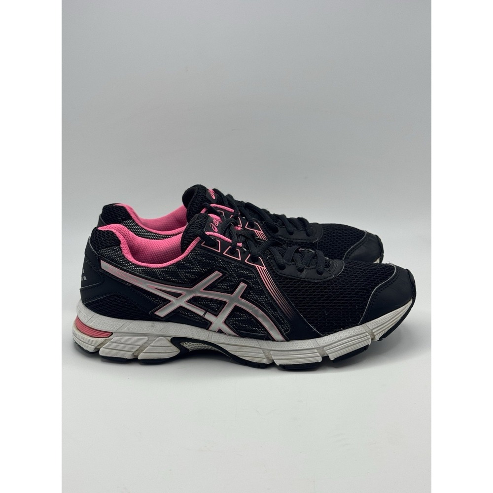 Asics Gel Impression 8 Womens Running Shoe Sneaker Black & Pink T5C8N Size 9